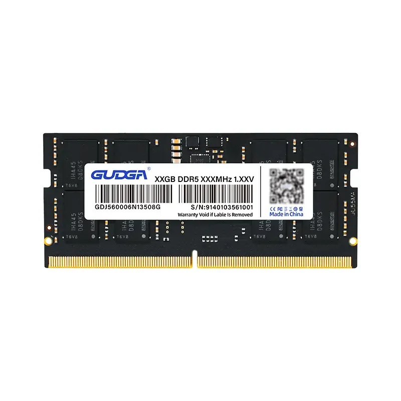DDR5 SODIMM RAM 5600MHz 6000MHz ອັບເກຣດໜ່ວຍຄວາມຈຳສຳລັບແລັບທັອບ